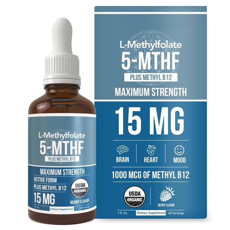 L-Méthyfolate + Méthyl B12 | Les Gouttes qui Éveillent Votre Esprit et Votre Humeur
