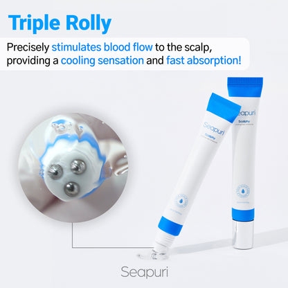 Scalpy™ Scalp Revitalizing Ampoules | Cooling Relief & Hair Density Support (Salicylic Acid & Menthol)