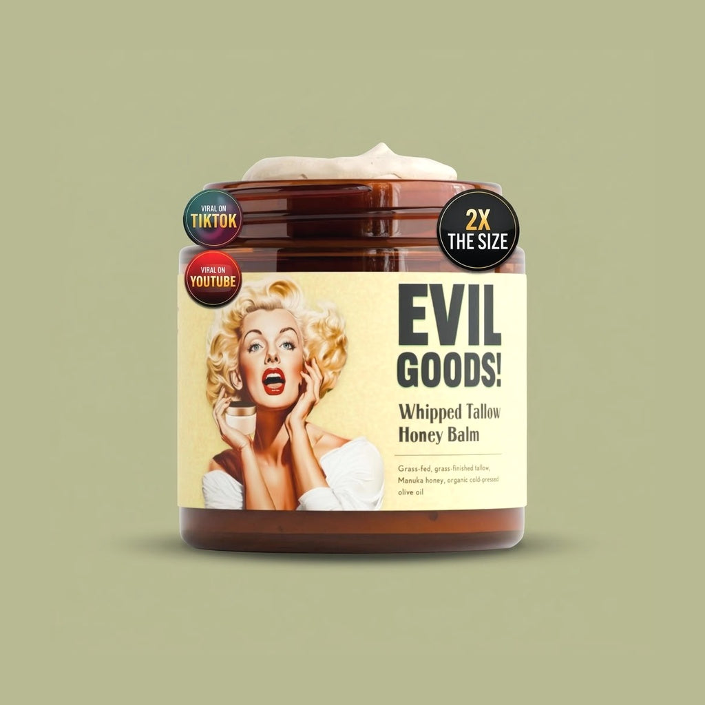 Evil Goods | Anti-Ageing Balm with Honey and Beef Tallow