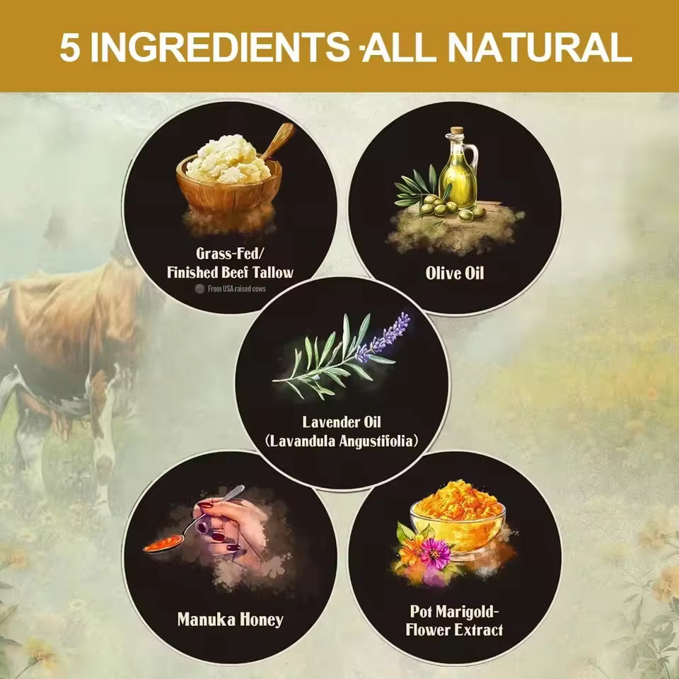 Evil Goods | Anti-Ageing Balm with Honey and Beef Tallow