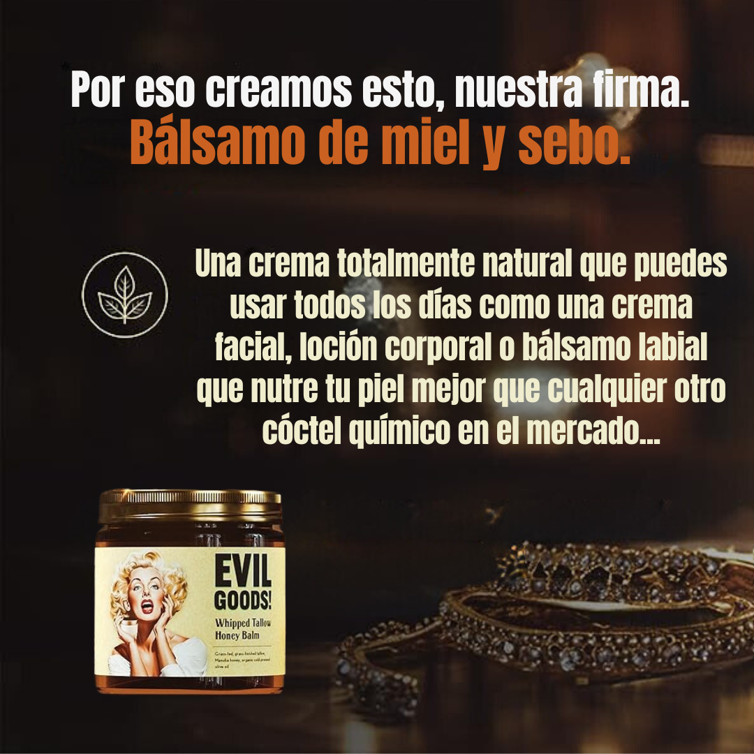 Evil Goods | Baume Anti-Âge au Miel et Suif de Bœuf