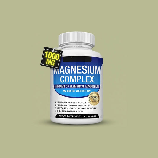 Magnesium Complex | 8 Essential Magnesium Supplements in Capsules