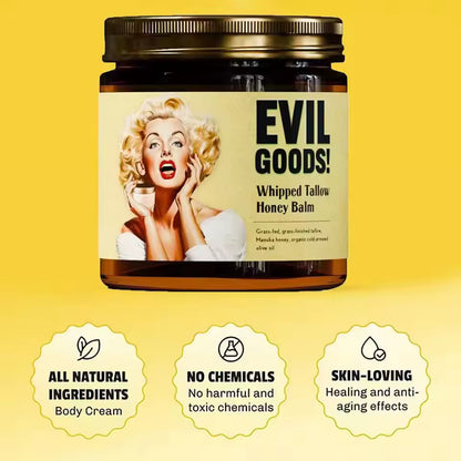 Evil Goods | Anti-Ageing Balm with Honey and Beef Tallow