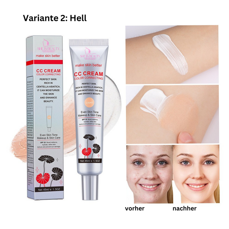 CC Cream | Correcteur de Maquillage qui s’Adapte à Votre Teint