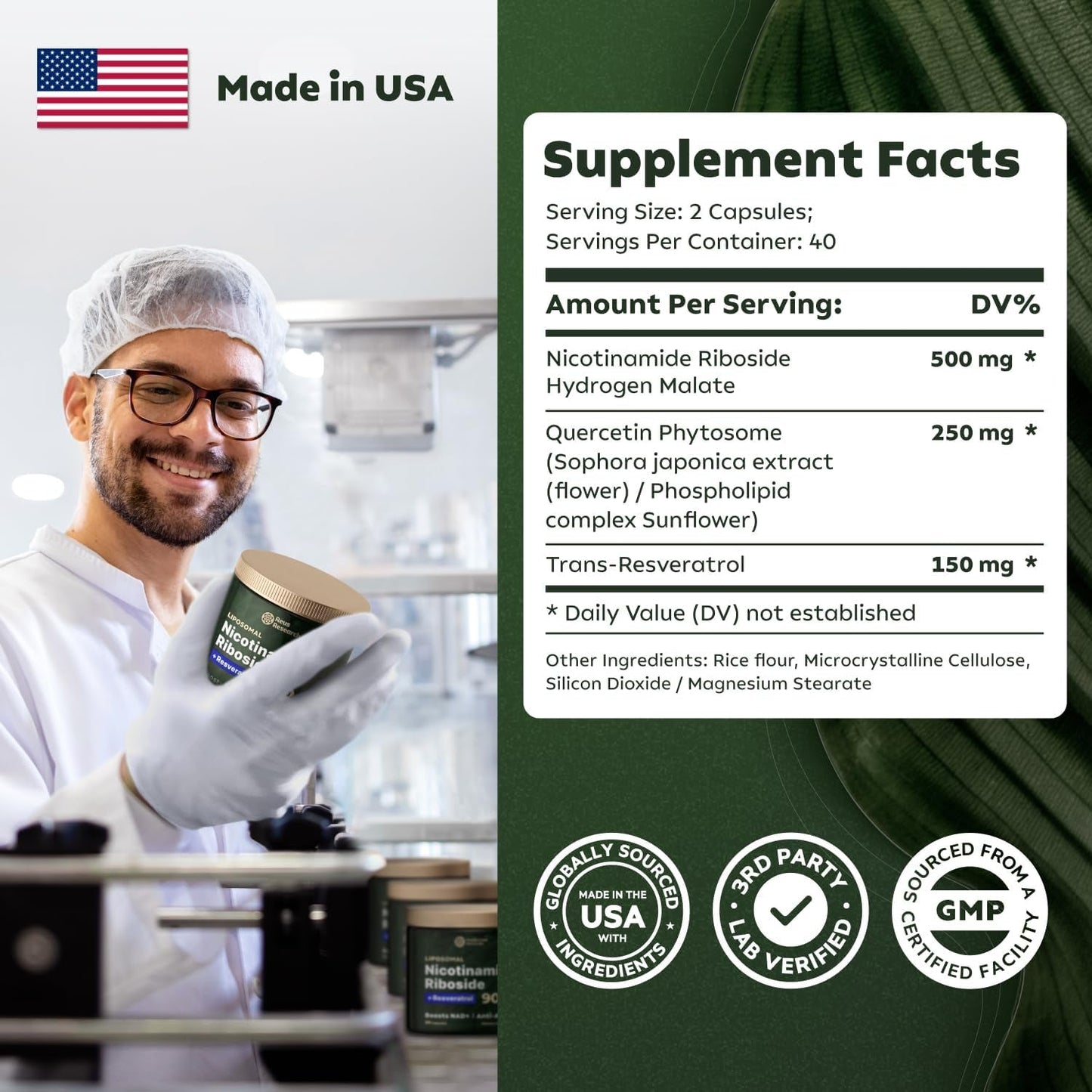 NADVital | NAD+ de Haute Pureté Anti-Âge